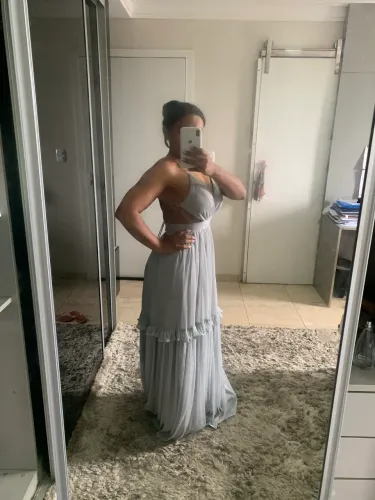 Vestido longo de festa(P)