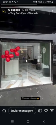 Porta de vidro de comércio 