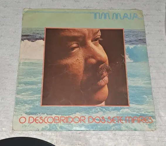 LP | VINIL Tim Maia - O Descobridor dos Sete Mares (1983) | Original de Época | Selo Lança