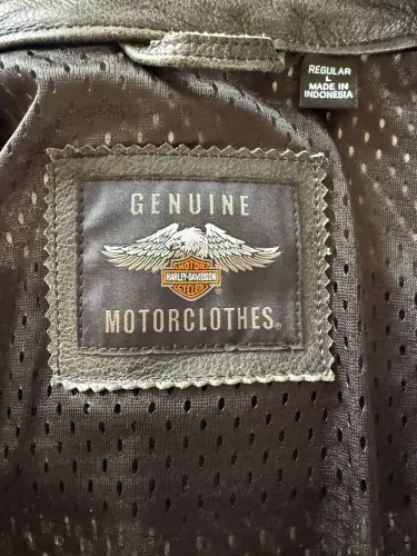 Jaqueta de Couro HD original Harley Davidson - EUA
