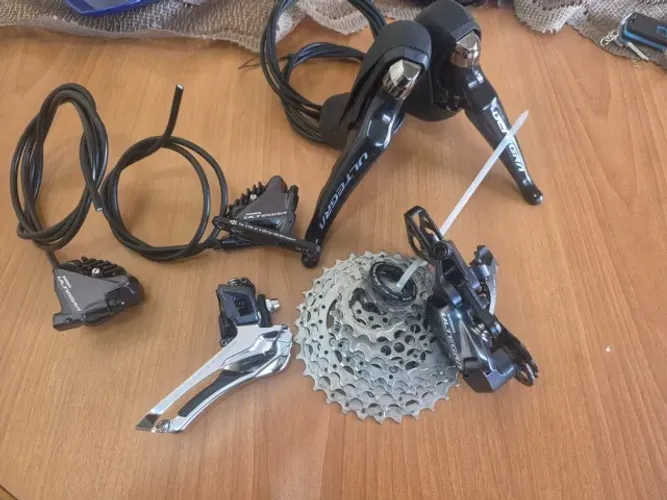 grupo shimano ultegra r8000 freio hidraulico