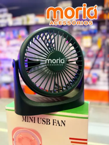 Mini Ventilador USB Recarregavel ZM-008