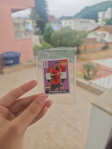 Figurinha MOHAMED SALAH Extra Sticker BASE Copa 2026