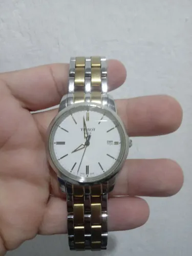 Relógio Tissot vidro de safira 1853 colecionador 