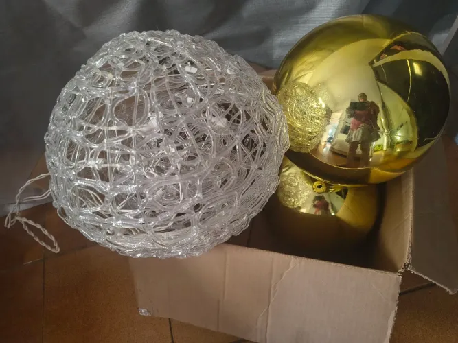 Enfeite de natal grande