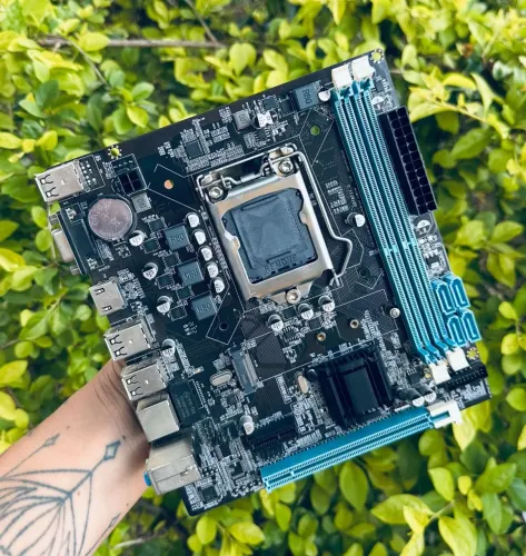 Placa mãe 1155 com saída nvme