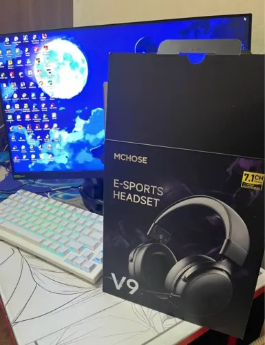 Headset Gamer sem fio Mchose V9 Pro