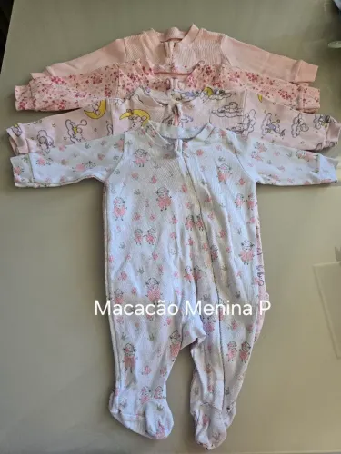 3 macacão Menina RN