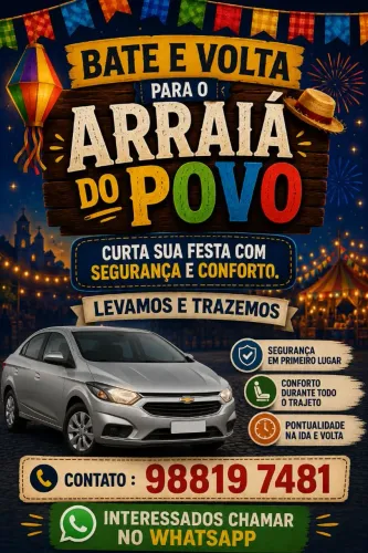 Bate e volta para o Arraia do Povo
