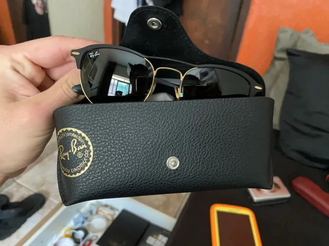 Óculos Ray-Ban ORIGINAL com nota fiscal - Modelo Clássico (Clubmaster)