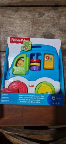 Brinquedo Educativo Carrinho Sons Divertidos Fisher Price