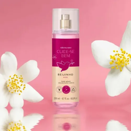 Body Splash Cuide-se Bem " Beijinho " 200ml