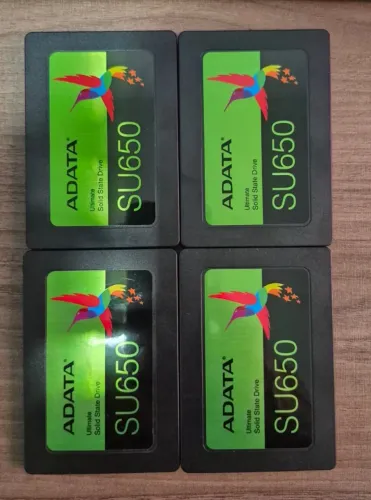 SSD ADATA de 240GB com 100% de Saúde