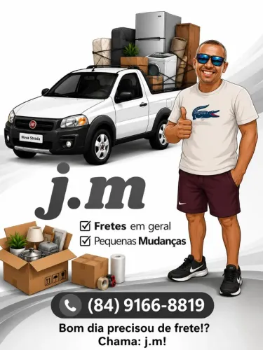 Eu não faço frete para pequena mudança