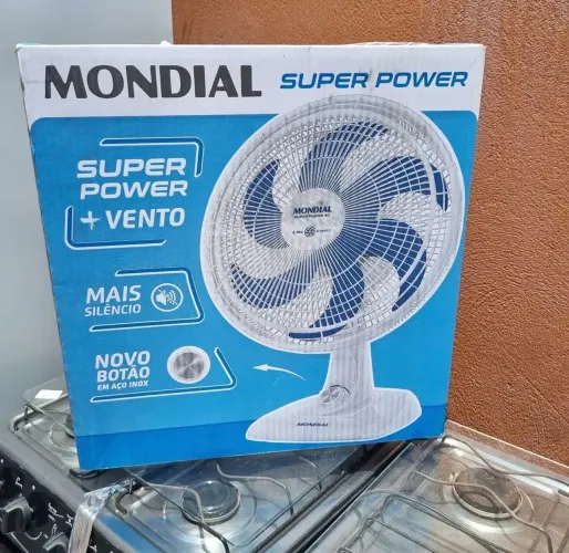 Ventilador Mondial Super Power 40cm - Muito Vento e Mais Silêncio