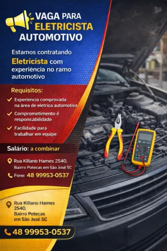 Automotivo vaga de emprego