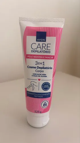 Creme Depilatório Corporal 3 em 1 - Avon Care 125g