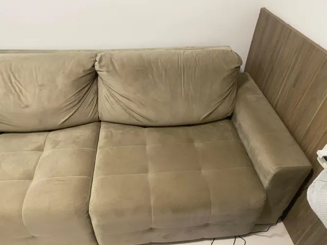 Sofá cama Spazio seminovo comprado por 9600,00