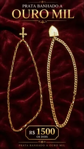 Cordão de prata