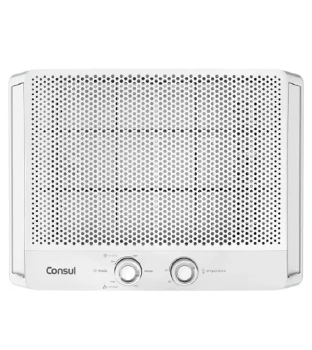 Ar-condicionado de caixa de 7500 BTUs novo, apenas dois meses de uso. 
