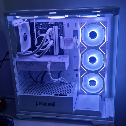 GABINETE GAMER FULL WHITE