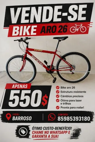 Bicicleta aro 26