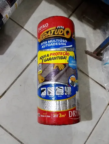 Rolo manta asfáltica 30cm x 10M dryko 
