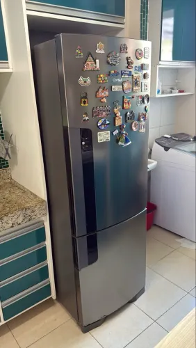Geladeira Consul Frost Free 397L Inox