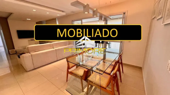 Locação apartamento mobiliado no bairro Vila da Serra.