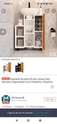 Armario banheiro