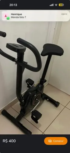 Bicicleta ergometrica 