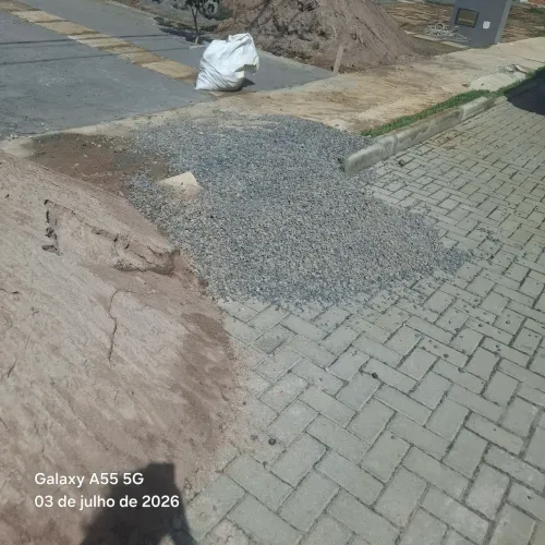 Areia de brita