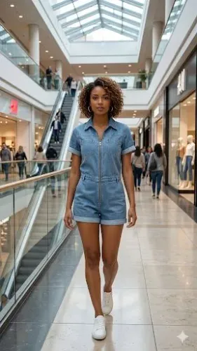 macacão Jeans