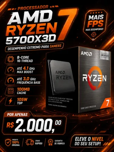Processador ryzen 57003xd