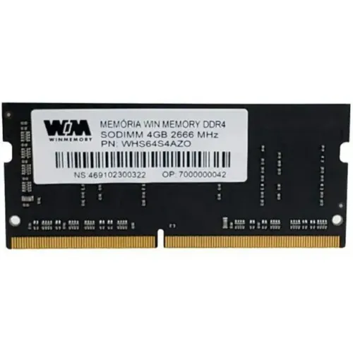 Memoria RAM de Notebook 4gb Ddr4 Pc4-2666v