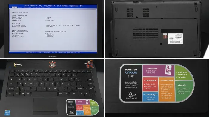 Notebook Positivo Unique S1991 - Ideal para Estudos e Trabalho - R$ 750