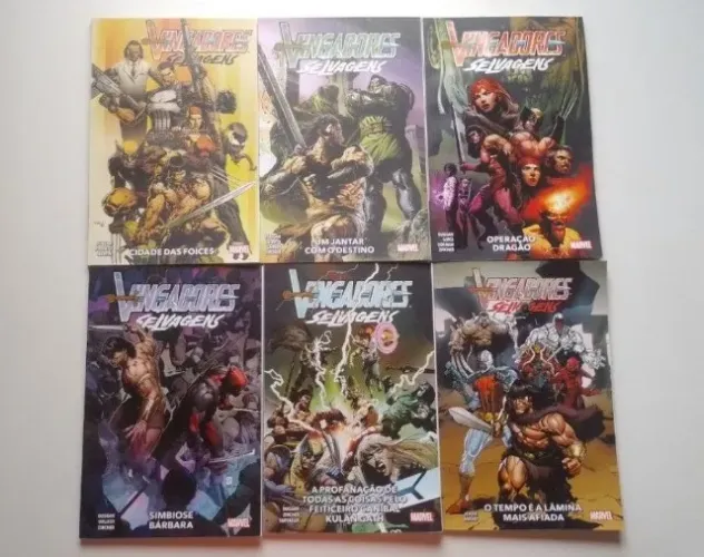 Vingadores Selvagens 1 ao 6