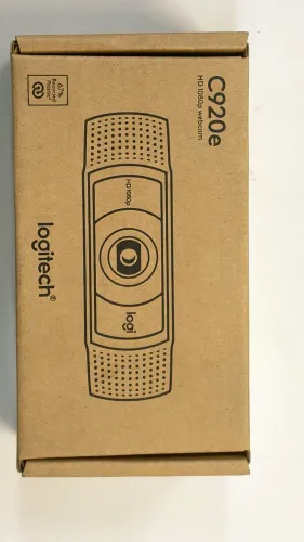 Webcam Logitech C920e - Produto novo lacrado