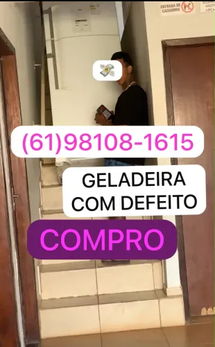 Compr Geladeira com defeito