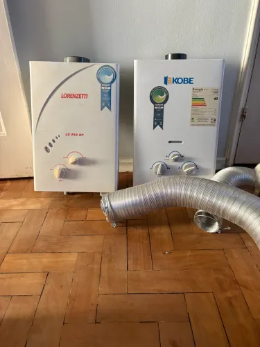 Aquecedor a gás para baixa vazão