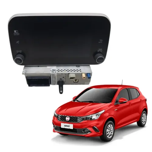Kit Radio Multimídia Fiat Argo Cronos 2018 2023