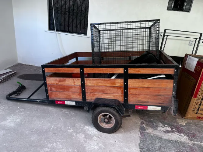 Carroça para carro ou moto nova