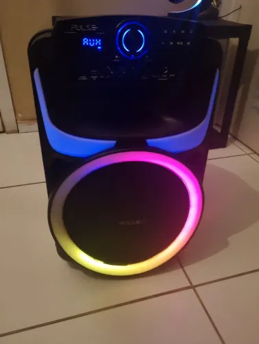 Caixa de som pulse semi nova 