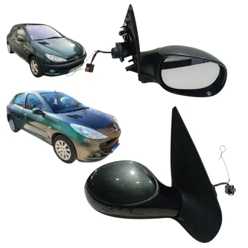 Retrovisor Direito Eletrico Peugeot 206 207