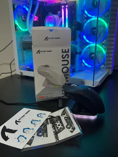 (NOVO) Mouse Gamer Attack Shark X11 Sem Fio