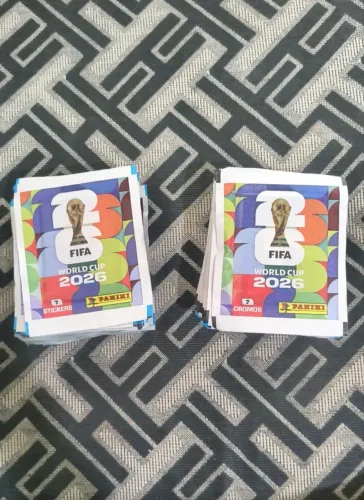 Envelopes Figurinhas Copa do Mundo 2026 Panini (Lacrados) - Abaixo da Tabela!