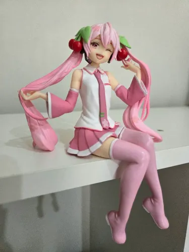 Hatsune Miku Action Figure (Sakura Miku) Original - Noodle Stopper (FuRyu)