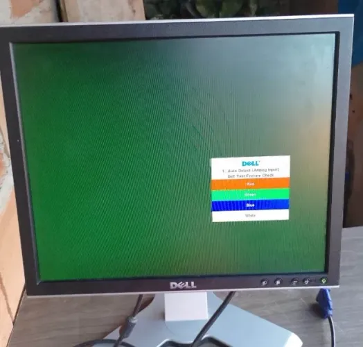 Monitor Computador Dell 17 Polegadas Modelo 1708Fpt Base Removível