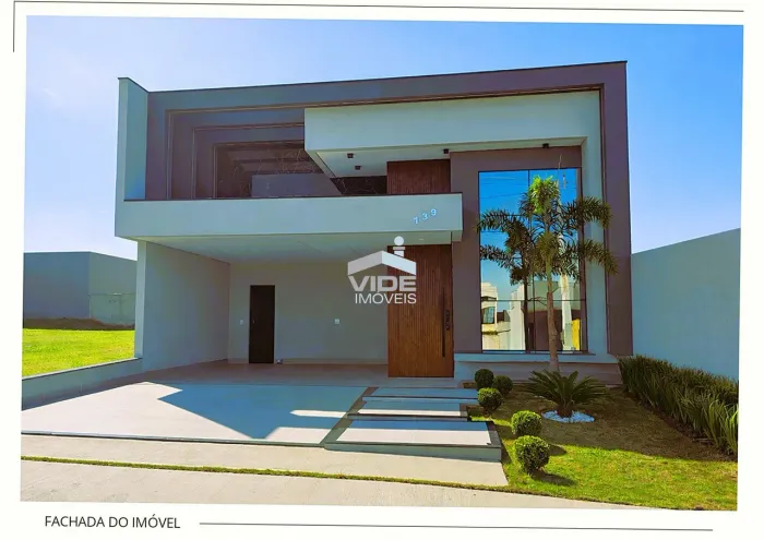 CASA À VENDA EM INDAIATUBA/SP | 3 SUÍTES COM CLOSET | CONDOMÍNIO EVIDÊNCIAS