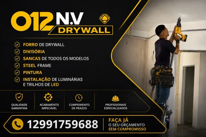 Gesso e drywall  forro, divisorias, sanca e diverças decorações 